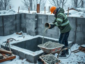 Czy i jak bezpiecznie wykonywać fundamenty zimą: kluczowe zasady i zabezpieczenia